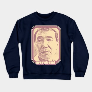 Haruki Murakami 村上 春樹 Retro Fan Art Design Crewneck Sweatshirt